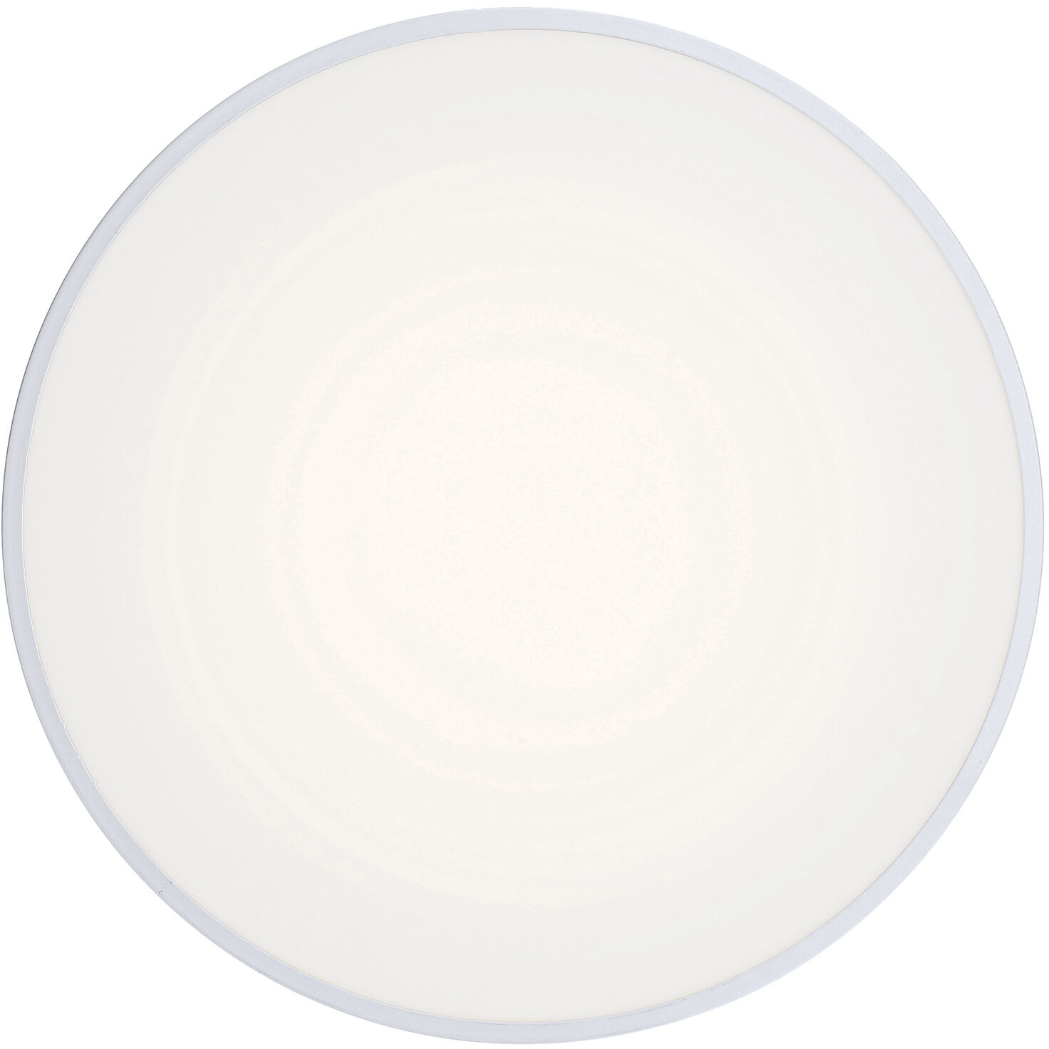 Como LED 13.75 inch Satin and White Flush Mount Ceiling Light