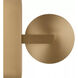 Weston LED 28 inch Satin Brass Vanity Light Wall Light