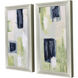 Azul Jardin Blue and Green and Multi Canvas, The Studio