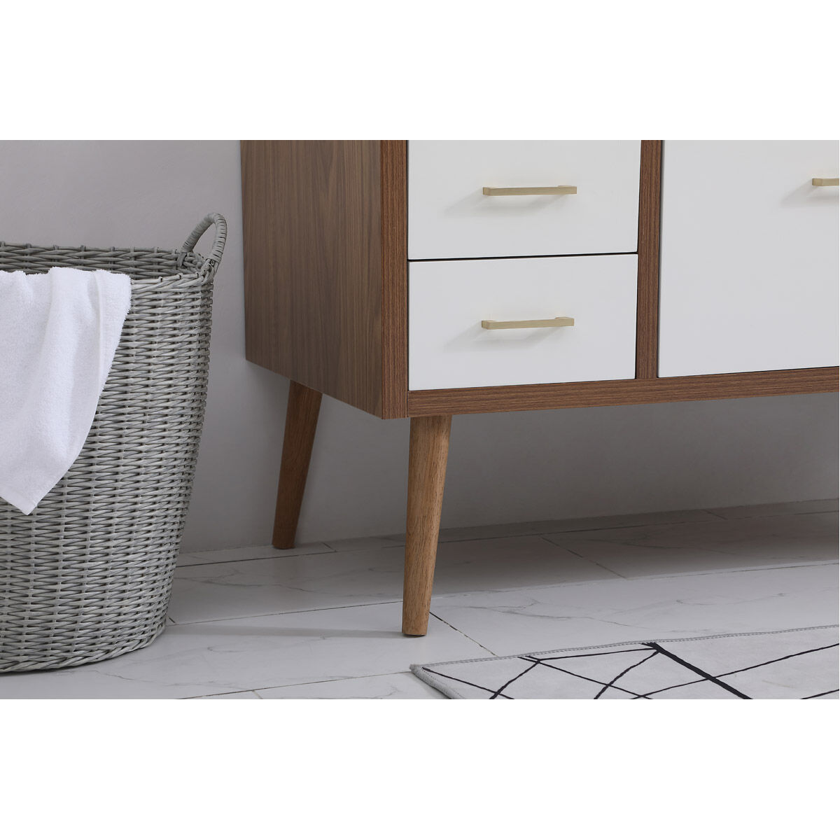 Boise 42 X 22 X 34 inch White Vanity Sink Set