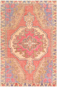 Antique One of a Kind 81 X 52 inch Rug, Rectangle