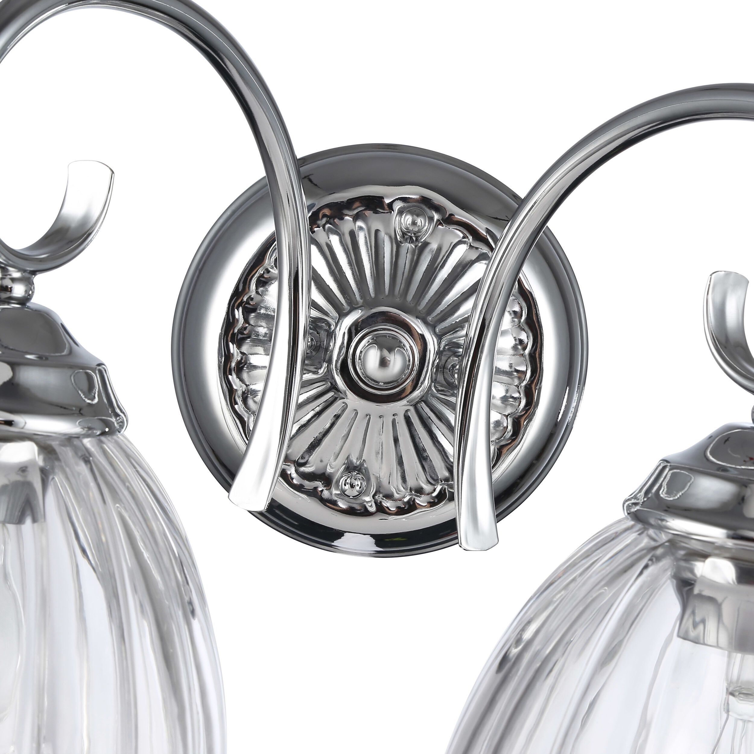 Audra Vanity Wall Light in Chrome