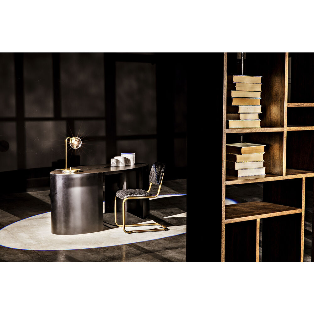 Marigold 72 X 32 inch Ebony Walnut Desk