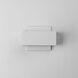Blok LED 3.25 inch White Outdoor Wall Mount