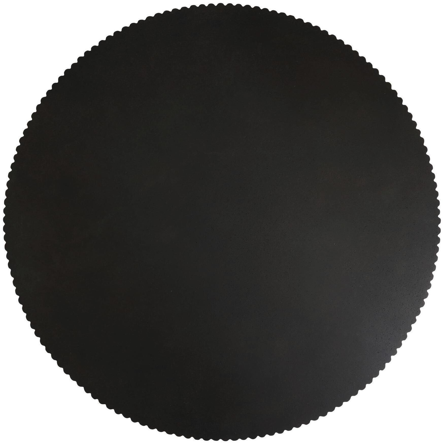 Etta 48 inch Black and Bronze Outdoor Coffee Table