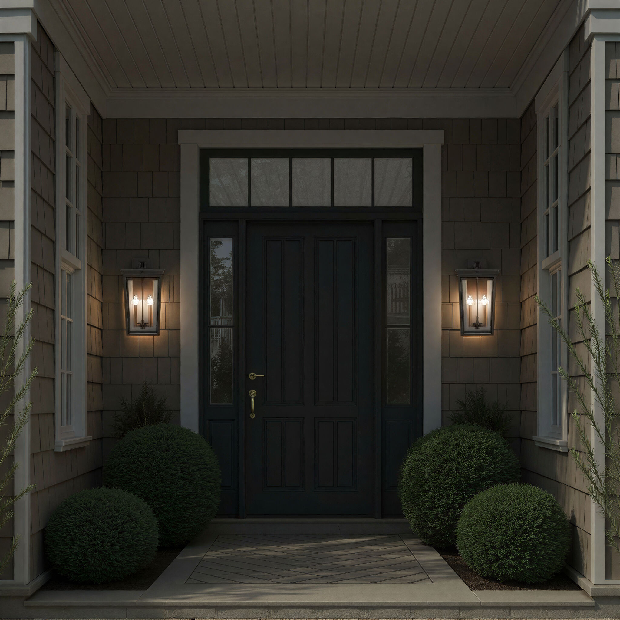 Belmont 4 Light 26 inch Twilight Bronze Outdoor Sconce