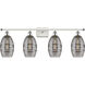 Ballston Vaz 4 Light 35.88 inch White Polished Chrome Bath Vanity Light Wall Light