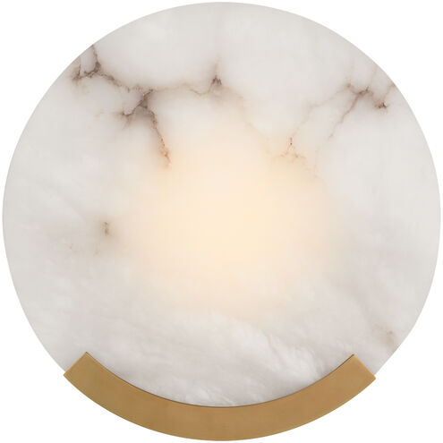 Kelly Wearstler Melange LED 12.75 inch Antique-Burnished Brass Sconce Wall Light