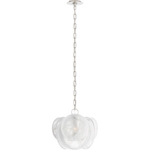 Visual Comfort Signature Collection AERIN Loire 3 Light 15.5 inch Polished Nickel Chandelier Ceiling Light, Petite ARN5453PN-WSG - Open Box