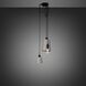 Hooked 3.0 LED 8.27 inch Stone / Smoked Bronze Pendant Ceiling Light, Mix