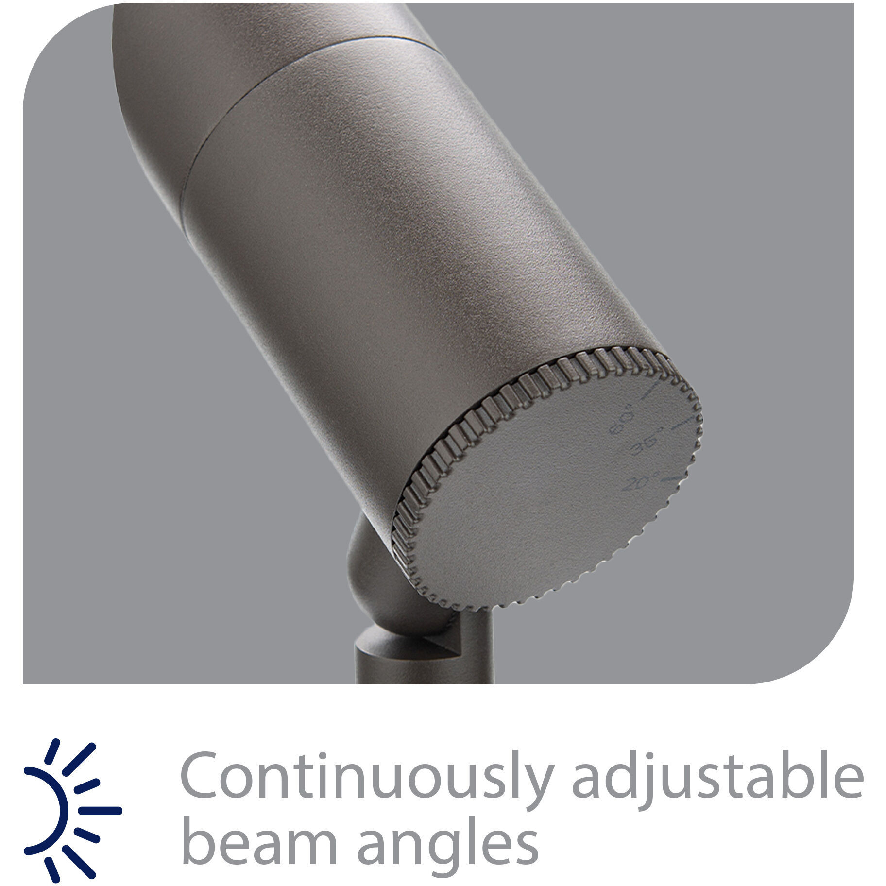 InterBeam 9 6 watt Bronze Accent Lighting in 3000K, Low Voltage Accent Light-Multi Pack, WAC Landscape