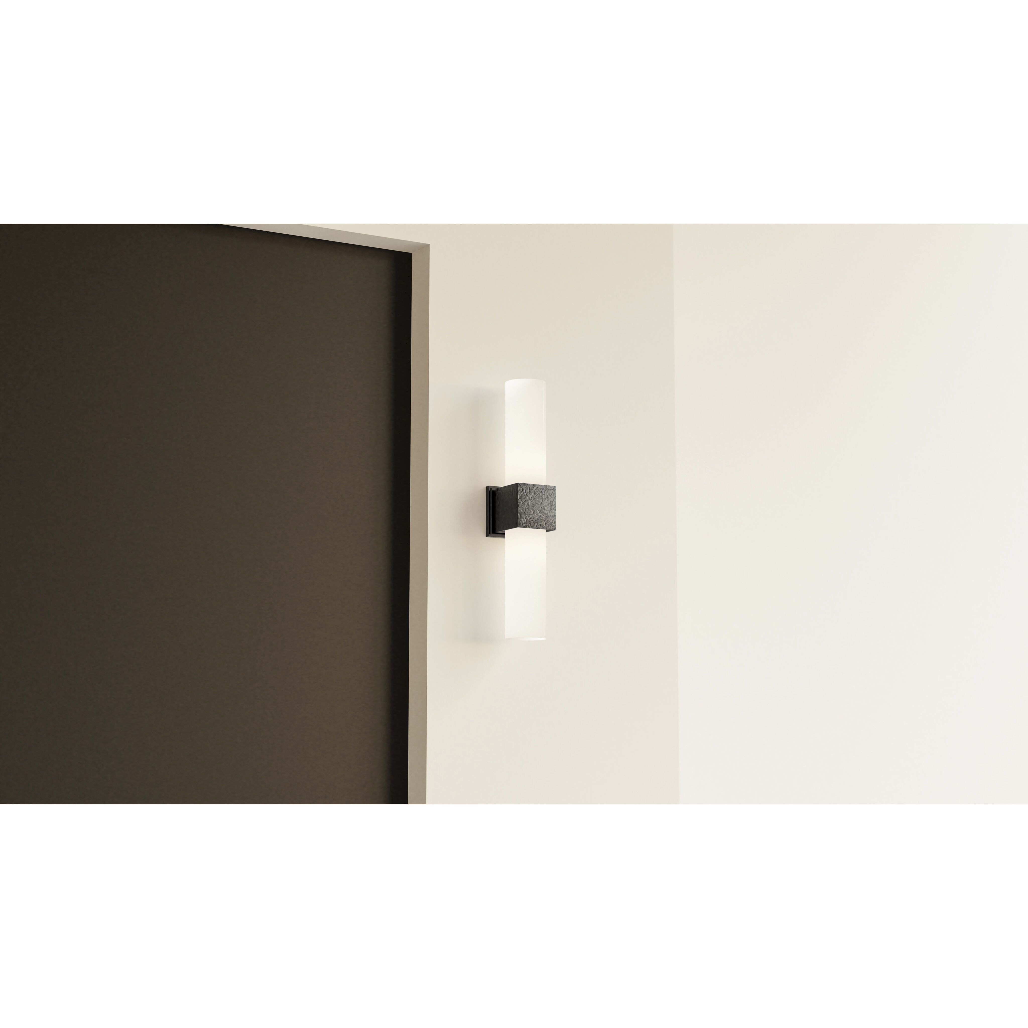 Arline Wall Sconce Wall Light in Matte Black, Small