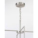 Replay 4 Light 18 inch Brushed Nickel Pendant Ceiling Light