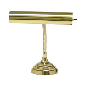 Advent 12 inch 40 watt Polished Brass Piano/Desk Lamp Portable Light in 11.5