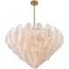 Chateau 17 Light 39.5 inch Satin Brass Pendant Ceiling Light