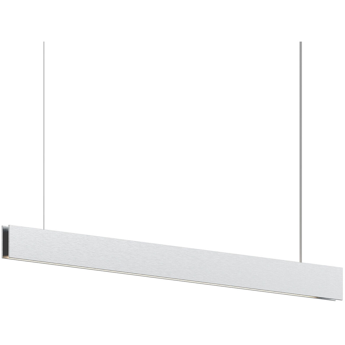 Lithe 1 Light 36 inch Natural Anodized Pendant Ceiling Light