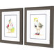 Beach Bum Multi and Blue and Pink and Yellow Framed Art, Propac