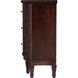 Sheffield 3 Drawer 2 Drawer Accent Cabinet in Antique Cherry