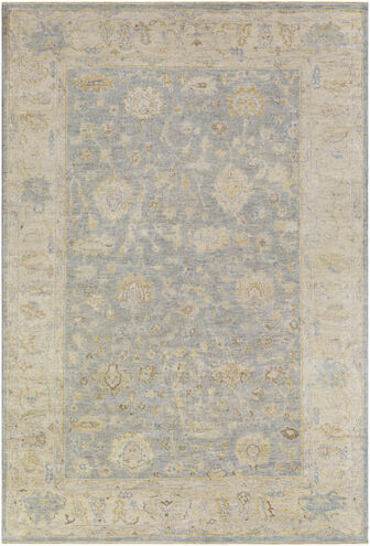 Normandy 72 X 48 inch Oatmeal Rug in 4 X 6, Rectangle