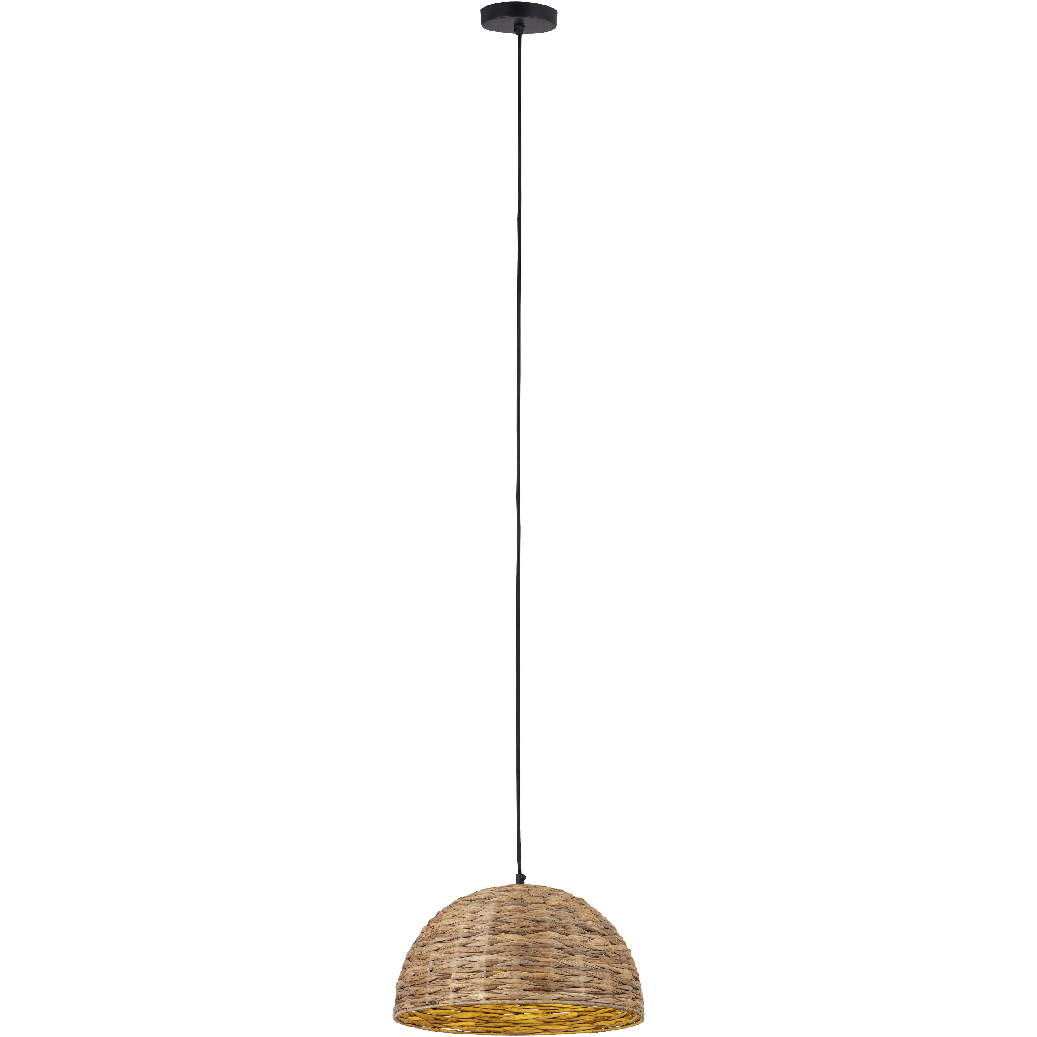 Kaia 1 Light 20 inch Natural Pendant Ceiling Light