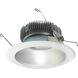 Cobalt Haze with Matte Powder White Recessed Light in 1500, 3500K, Haze / Matte Powder White