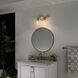 Brinley 2 Light 15.75 inch Champagne Bronze Bath Vanity Light Wall Light