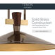 Tenon LED Lacquered Bronze Pendant Ceiling Light