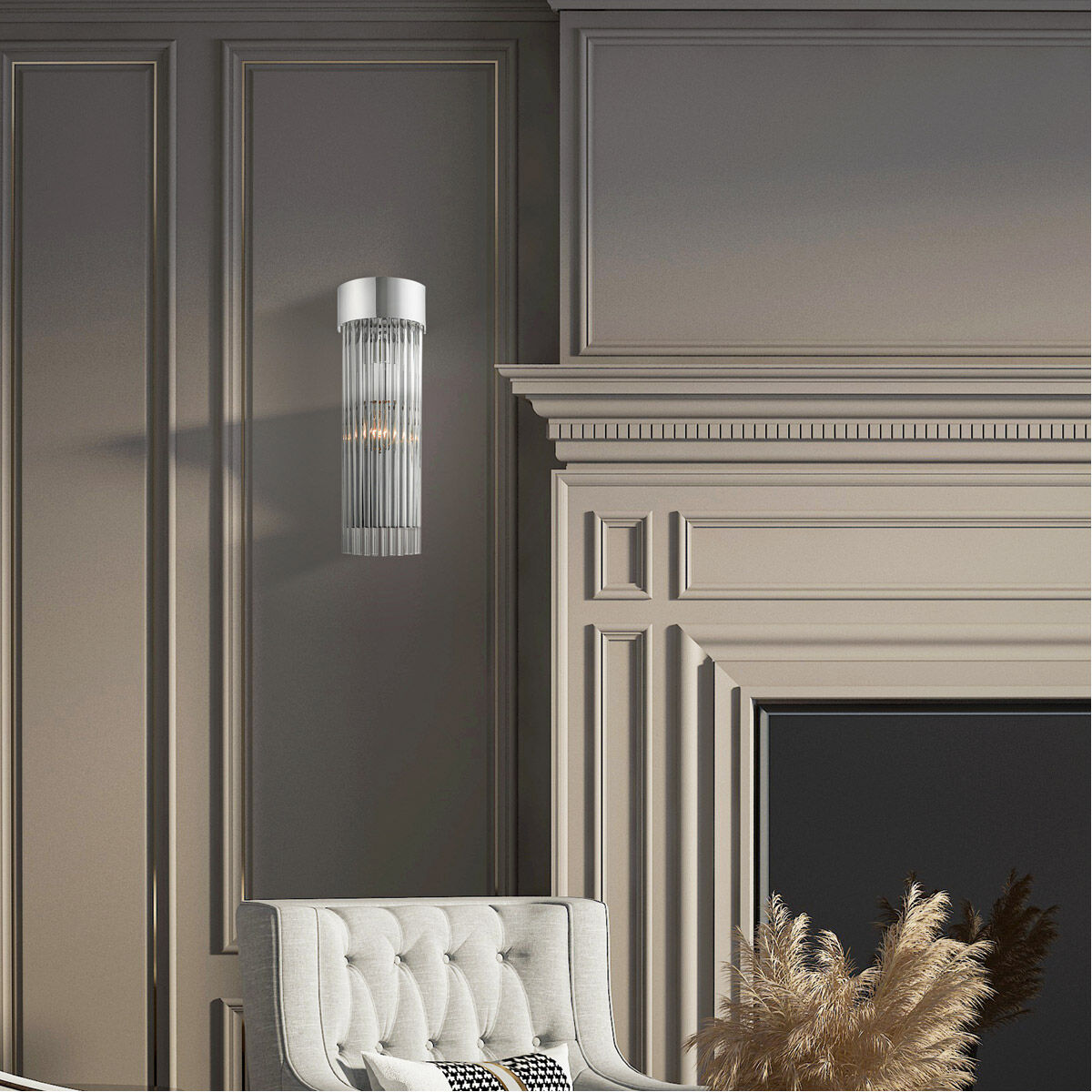 Oldwick 1 Light 6 inch Polished Chrome Bath Vanity Wall Light