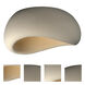 Moeraki LED 15.75 inch Oyster Flush Mount Ceiling Light