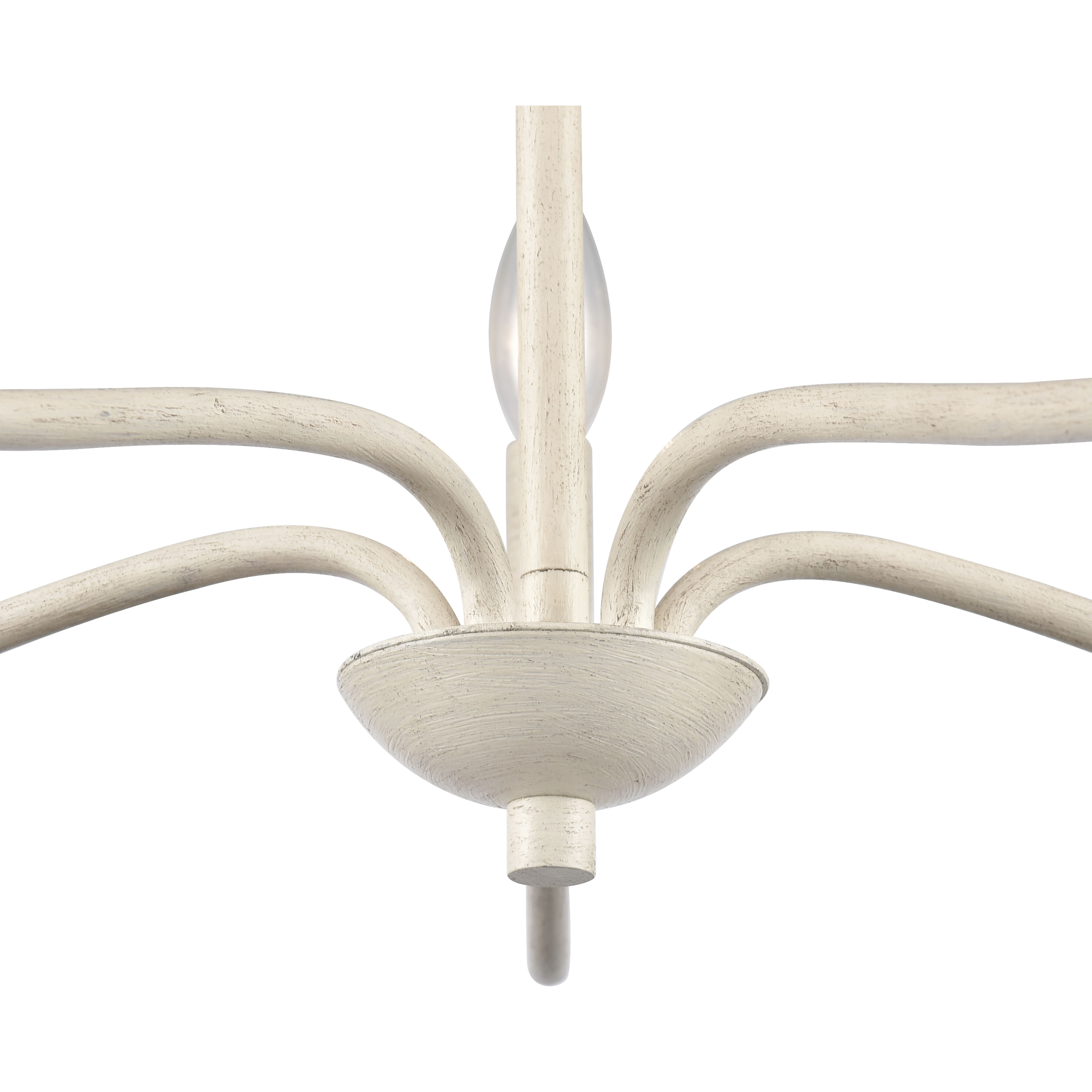 Quinn 5 Light 23.75 inch Antique White Chandelier Ceiling Light
