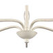 Quinn 5 Light 23.75 inch Antique White Chandelier Ceiling Light