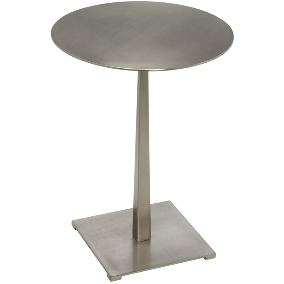 Stiletto 20 X 15 inch Antique Silver Side Table