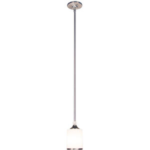 Cosmopolitan 1 Light 4.5 inch Brushed Nickel Pendant Ceiling Light