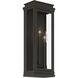 Lundon 3 Light 6.50 inch Outdoor Wall Light