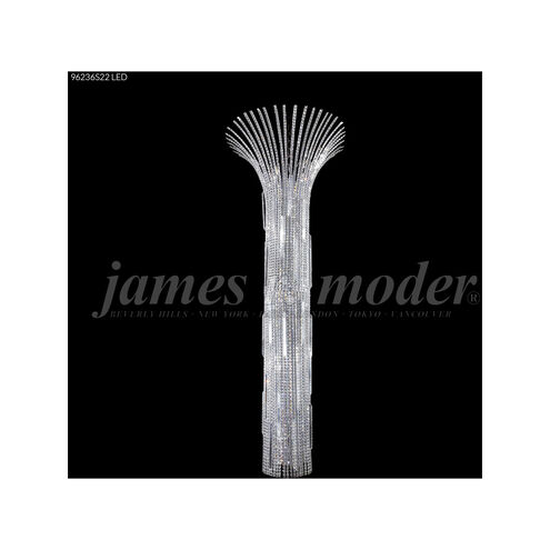 Medallion 32 Light 42 inch Silver Large Entry Crystal Chandelier Ceiling Light, Large