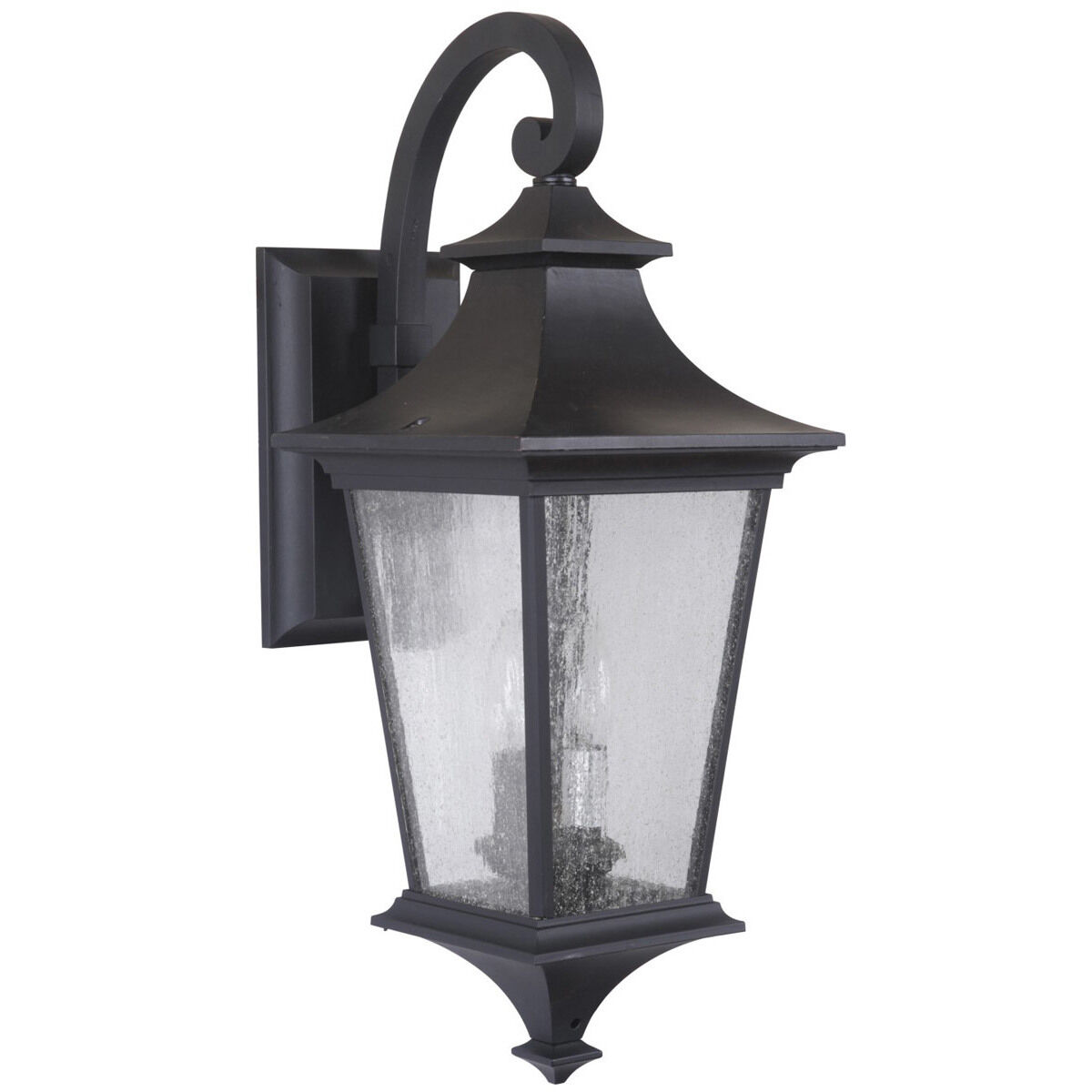 Argent II 2 Light 21 inch Midnight Outdoor Wall Mount, Medium