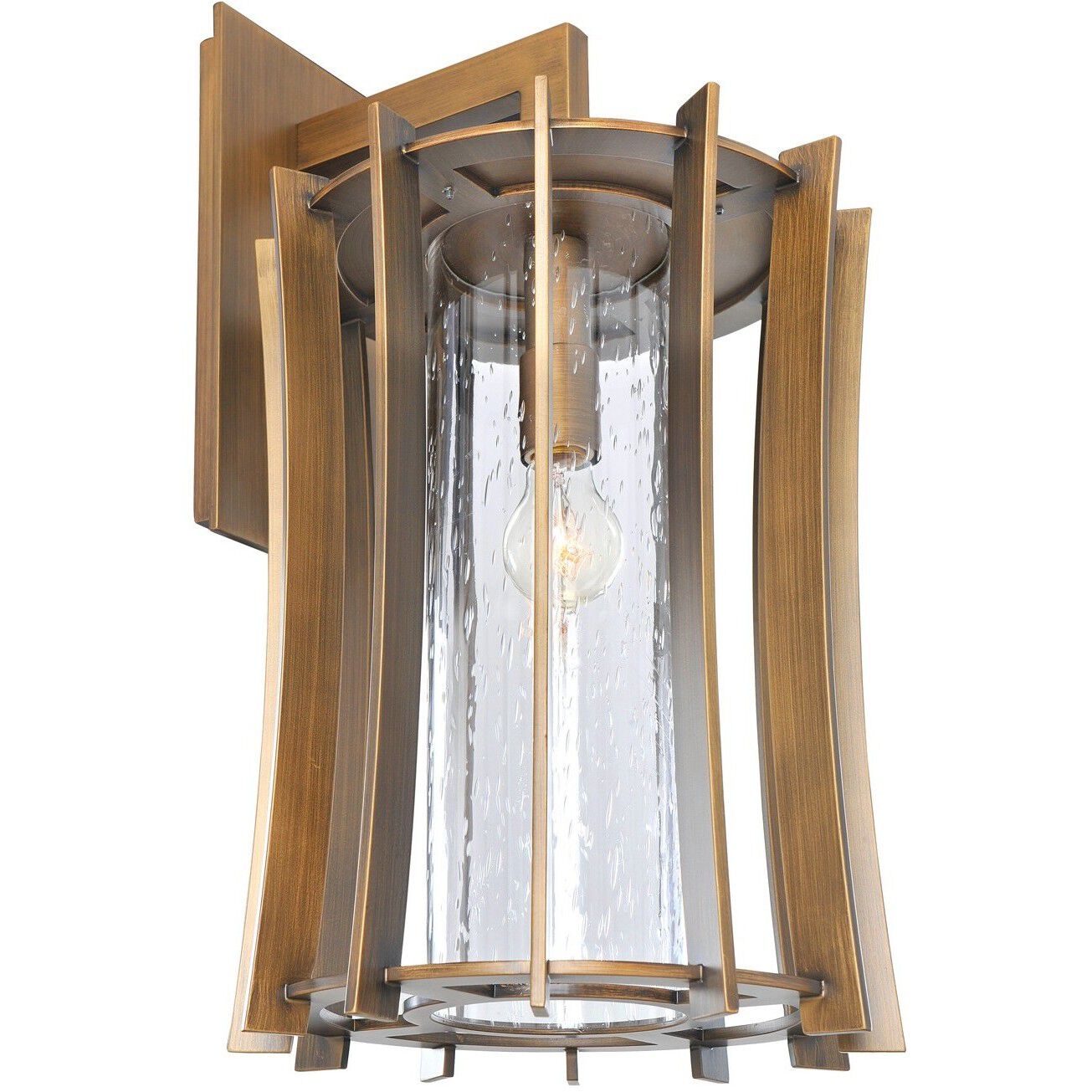 Ronan Wall Sconce Wall Light in Modern Bronze