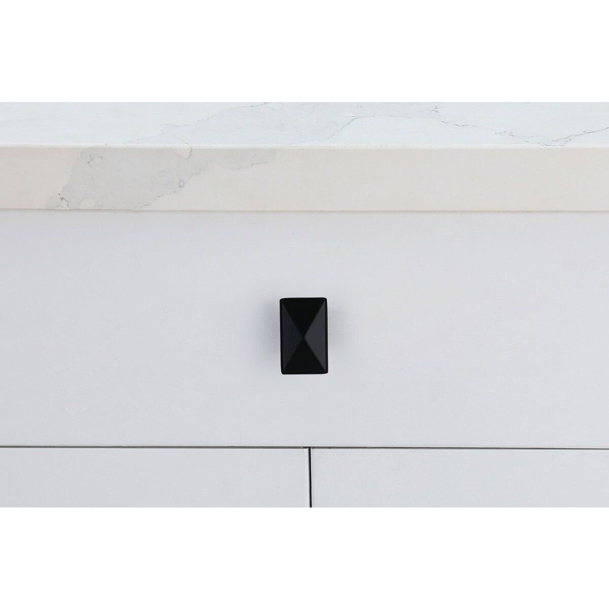 Perry Matte Black Hardware Cabinet Knob, Set of 10