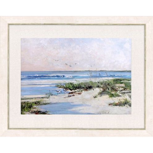 Waterside Collection Blue Framed Art