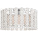 Fisher Weisman Catania LED 17.25 inch Polished Nickel Flush Mount Ceiling Light