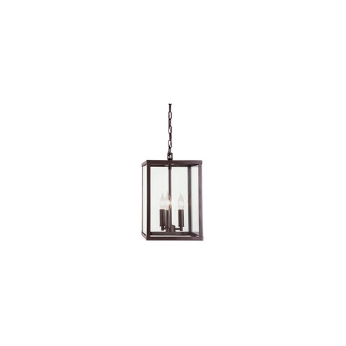 Carnegie 3 Light 16 inch Oil Rubbed Bronze Pendant Ceiling Light