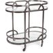 Carter Black Nickel Bar Cart