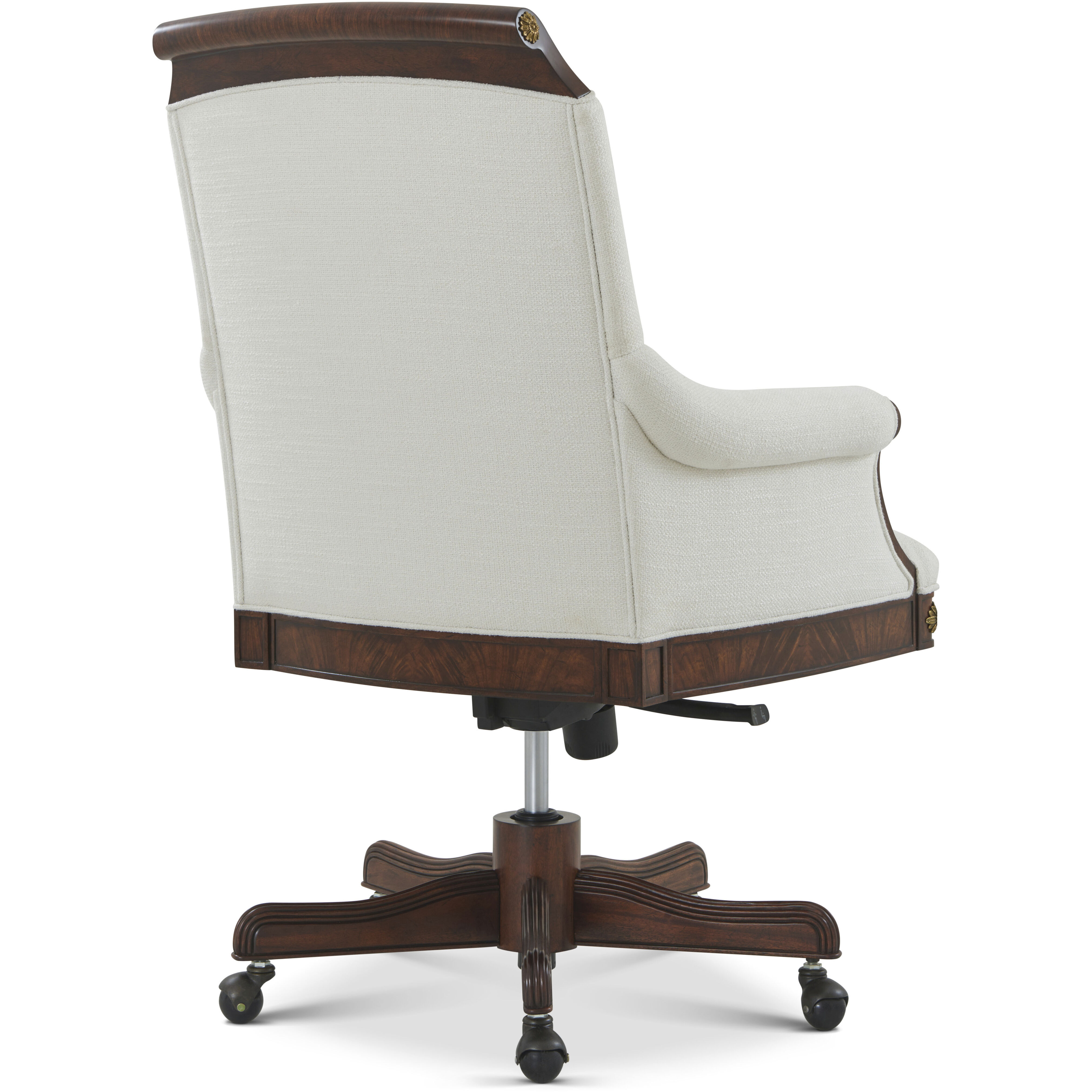 Georgiana Desk Chair, Wooden, Upholstered, Althorp Living History