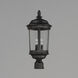 Dover DC 3 Light 21 inch Bronze Outdoor Pole/Post Mount