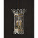 Bradshaw 4 Light 20 inch Brass Lantern Pendant Ceiling Light, Bunny Williams Collection
