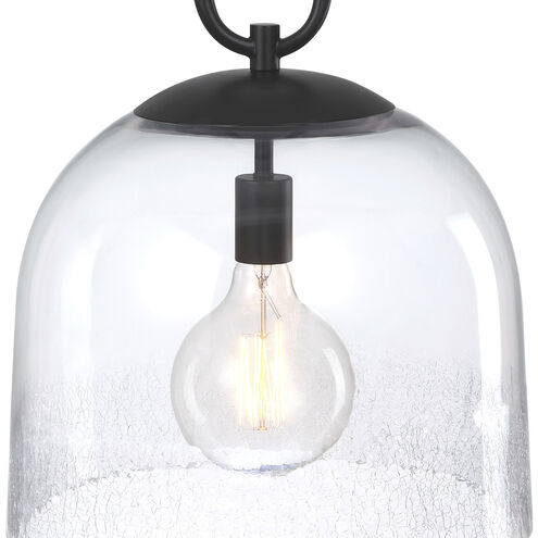 Astra LED 14 inch Matte Black Down Pendant Ceiling Light
