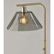 Zoe 57.5 inch 60.00 watt Antique Brass Floor Lamp Portable Light