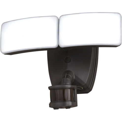 Zeta LED 8 inch Bronze Outdoor Security