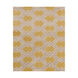 Chamber 120 X 96 inch Yellow and Neutral Area Rug, Wool and Viscose