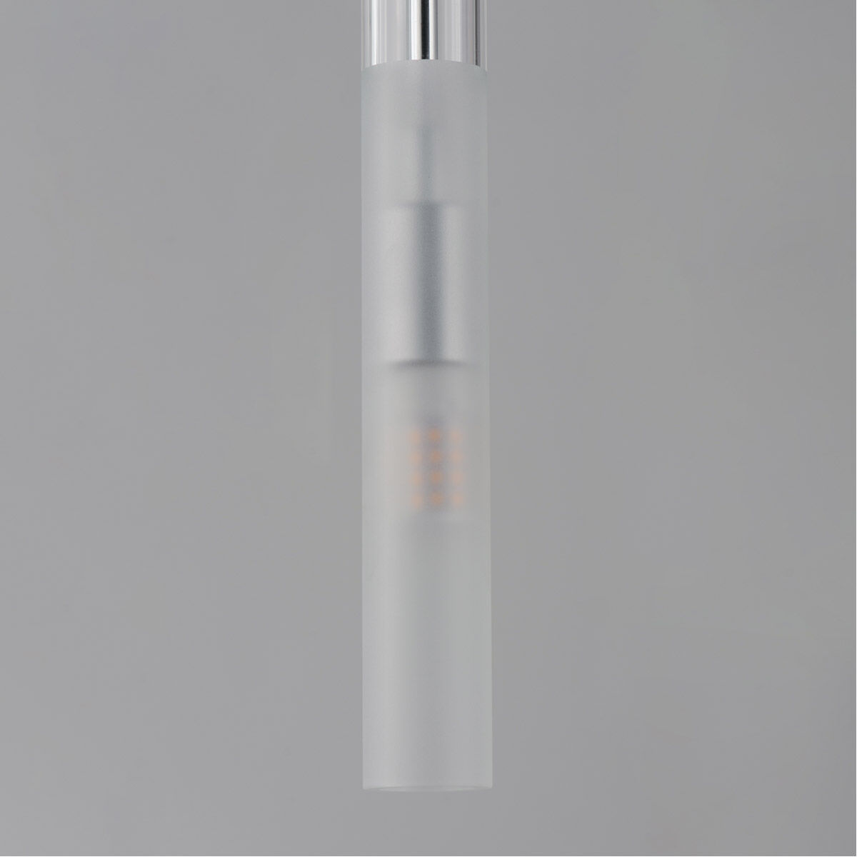 Pipette LED 1.25 inch Polished Chrome Single Pendant Ceiling Light